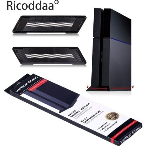 Vertical Stand For PS4 Built-in Cooling Vents and Non-slip Feet Steady Base Mount For Sony Playstation 4 Game Console Accessory