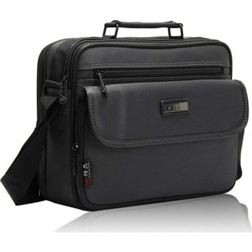 Top Quality Briefcases Of Various Sizes Mens Small Bag For IPAD Waterproof Oxford Men Women Business Shoulder Bag Bolso Hombre