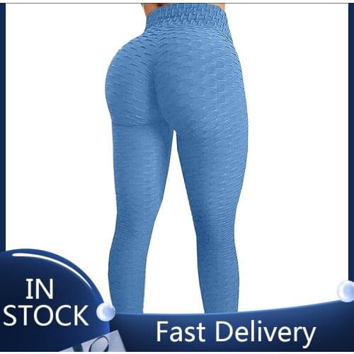Womens Pure-color Fast-drying Tight Fitness Running Yogic Pants High Waist Running Sportswear Stretchy Fitness Push Up Leggings