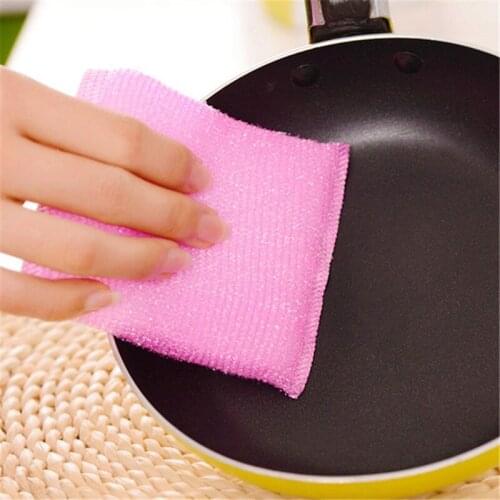 NHBR 24 Pcs Kitchen Sponge Dishwashing Cloth Dishwashing Sponge Daily Necessities Magic Dishwashing Chopsticks Cleaning Cloth