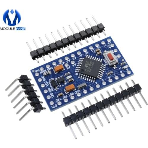 5PCS New Pro Mini Atmega328 3.3V 8Mhz Replace ATmega128 For Arduino Compatible Nano ATMEGA328P-AU Module 328P