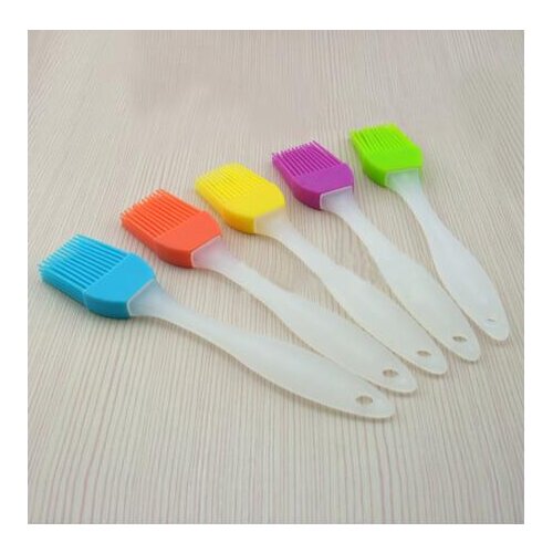5p Silicone Brush Baking Bakeware BBQ Cake Pastry Bread Oil Cream Cooking Basting Tools Kitchen Accessories Gadgets +B A1-7