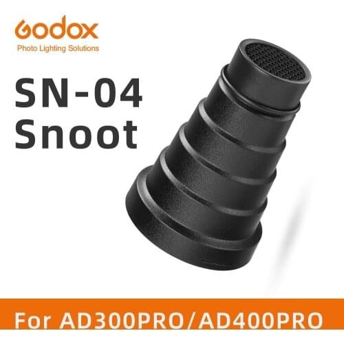 GODOX SN-04 Snoot Studio Flash Accessories Professional Studio Light Fittings Suitable for Godox AD300PRO AD400PRO