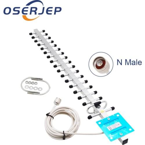 3G 4G antenna 3G yagi antenna 4G 3G outdoor antenna 20dBi 4G LTE external antenna N Male 3M Cable for Signal Repeater Booster