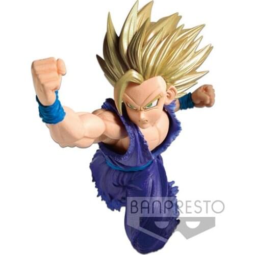 BANDAI SC Shaping Dragon Ball Budokai Super Saiyan 2 Sun Gohan Assembled Scenery Figure