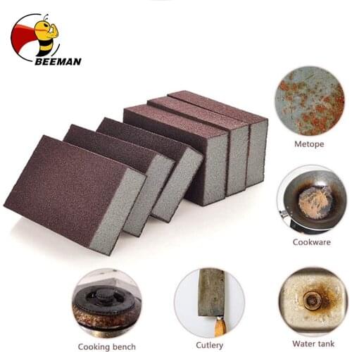 BEEMAN 1PCS Portable Carborundum Magic Sponge Brush Eraser Kitchen Accessories Bathroom Washing Cleaning Cleaner Tool Sponge
