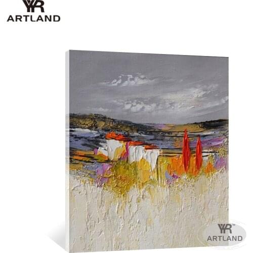 Big sizes cheaper abstract thick oil painting Handmade on canvas wall art picture for living room bedroom home decor no framed