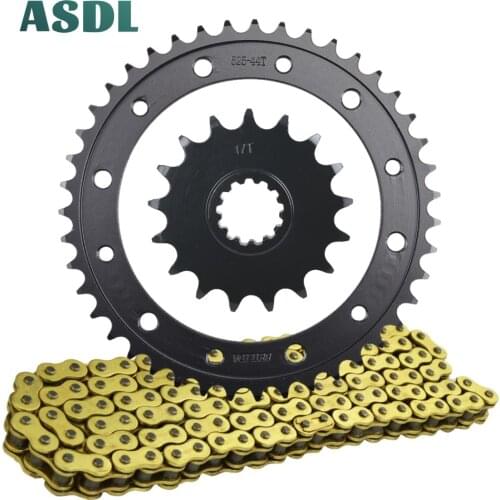 525 17T 44T Motorcycle Motor Transmission Chain and front rear sprocket set for HONDA VFR800 VFR 800 1998 - 2014 17 44 Teeth