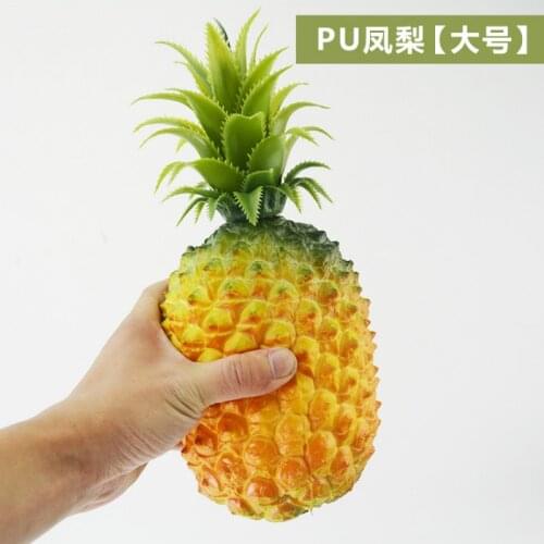 Festive Party Supplies Artificial Decorations Fruits Foam Simulated Pineapple Fruit Model Home Photography Prop