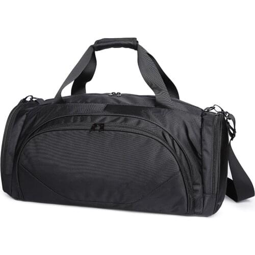 2021 New Portable Travel Bag Waterproof Polyester Oxford Cloth Duffel Bag One-Shoulder Sports Gym Bag