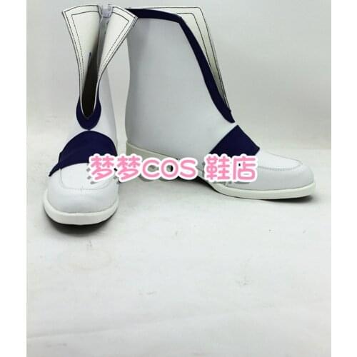 Sword Art Online Fairy Dance SAO Asuna Yuuki Cosplay Boots Shoes Fairy Dance Asuna Boots Custom Made Any Size Role Play Props