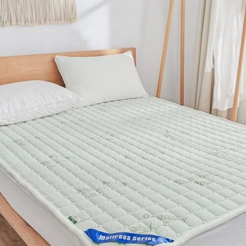 VESCOVO Bamboo fiber breathable mattress topper mattress pad thin mat four seasons
