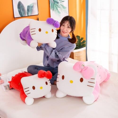 Japanese anime version cat pillow plush toy doll cat nap pillow child doll christmas birthday gift plush doll