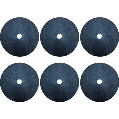 Protection Tree Mat Garden Tool 52cm Diameter Non-woven 6pcs Covering Ring