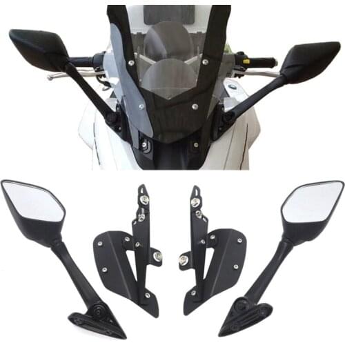 For YAMAHA NMAX 155 NMAX 125 Motorcycle Rearview Mirrors Windshield Bracket Modified Motorcycle Accessories