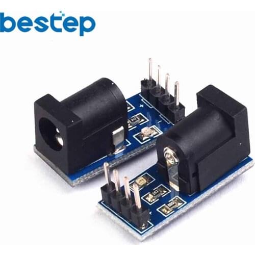 1PCS DC-005 DC005 5.5MM x 2.1MM Black DC Power Adapter Jack Socket Plug Module Board