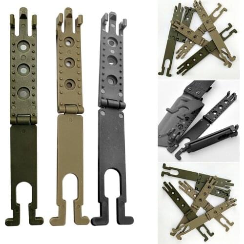 1 piece Tactical Molle System Malice Clips Strap Universal Molle Knife Sheath For Kydex Holster Attachment F2M2