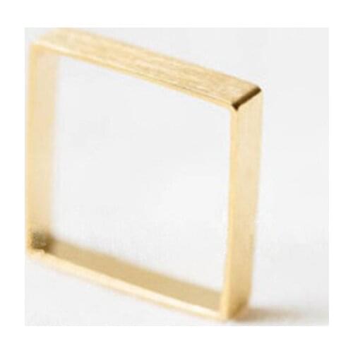 30 pce/a lot of color fashion irregular square box style ring