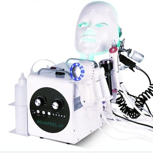 5 In 1 Multifunctional Hydra Dermabrasion Oxygen Jet Spray Photon Skin Peeling Skin Care Products Facial Machine
