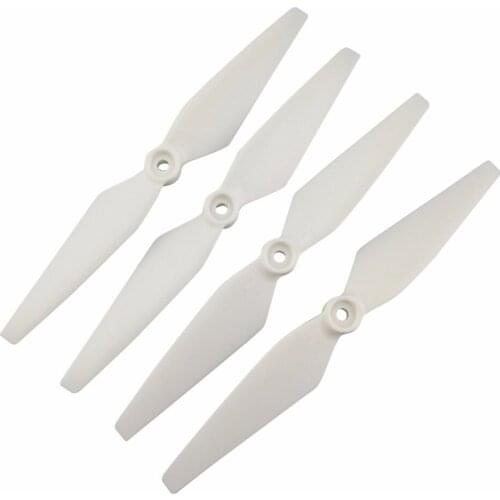 RC replacement accessories 4PCS propellers for MJX B2 B2C B2W Bugs 2w Bugs 2 D80 F18 F200SE quadcopter-White