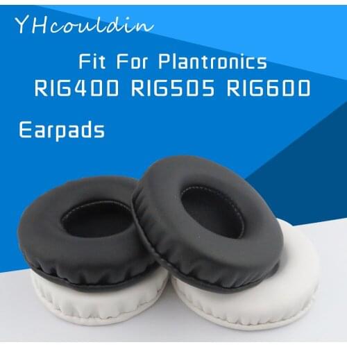 YHcouldin Earpads For Plantronics RIG400 RIG505 RIG600 Headphone Accessaries Replacement Leather
