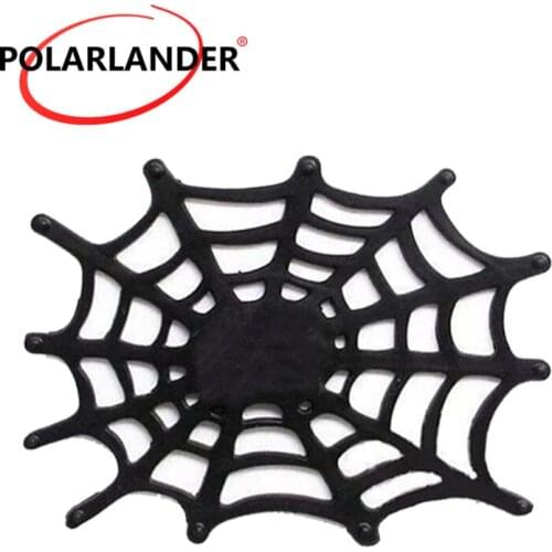Car super sticky pad anti-slip black spider web shape mobile phones key professional and non-slip mats for cell phone coins
