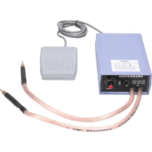 Household Portable 18650 Battery Spot-welding Machine High Power Rechargeable Welding Device for 0.1-0.25mm Nickel Sheet