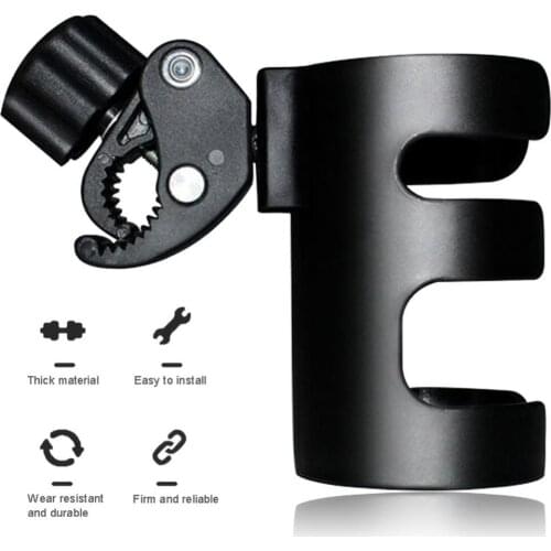 1Pcs Multifunction Baby Stroller Bottle Cage Universal Bicycle Cup Holder Pram Nursing Adjustable Mug Accessories