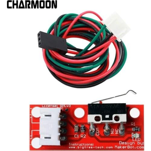 3D Printer parts Endstop Mechanical Limit Switches with 3 Pin 70cm Cable For RAMPS 1.4 Control Board Part Switch