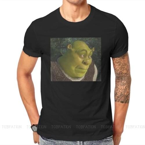 Meme Shrek Comedy Film T Shirt Vintage Punk Big size O-Neck TShirt Big sales Harajuku Mens Short Sleeve