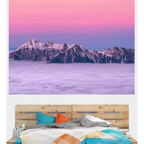 Mountain Natural Scenery Hanging Cloth Background Cloth Wall Cloth Bedside Cloth Room Wall Decoration Decoration Tapestry