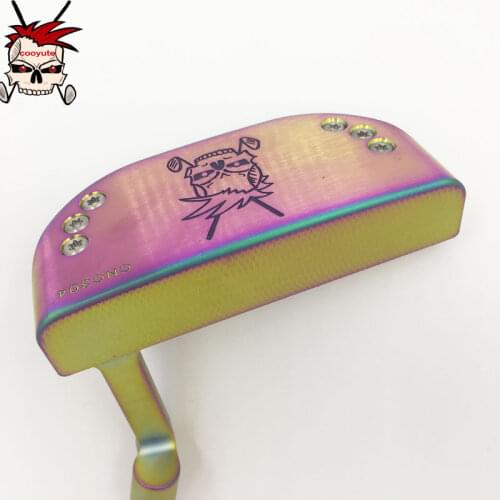 New Unisex Golf head Cooyute CNC304 Golf Putter heads multicolour and golf clubs head no golf shaft Free shipping