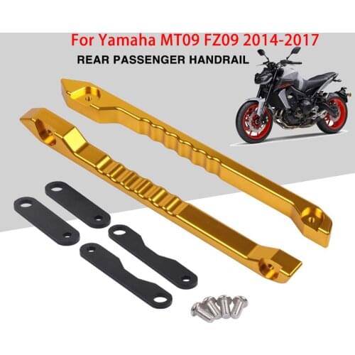 Suitable for Yamaha MT09 Modified Motorcycle Rear Seat Armrest Passenger Handrail FZ09 13-16 Years