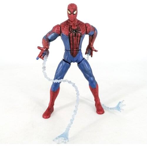 Marvel Genuine Spiderman Super Joint Movable Action Figure with Wheel Joints Function Toy Spider Man Children Gifts Collectible