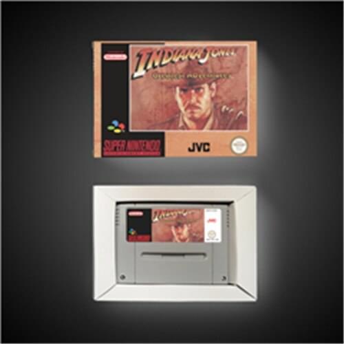 Indiana Jones' Greatest Adventures - EUR Version Action Game Card with Retail Box