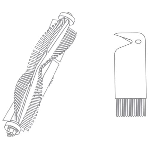 Detachable Main brush + Knife brush for Roborock S4 S5 S6 S5max S6max Maxv Pure E2 E3 E4 Vacuum Cleaning Robot S 50 51 52 55 60