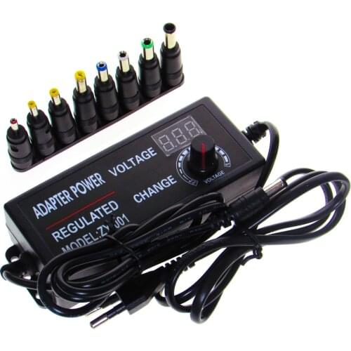 AC/DC Transformers 220V To 12V Universal Power Supply Adapter AC DC 5V 9V 12V 24V AC DC Power Adapter Adjustable For Led Strip