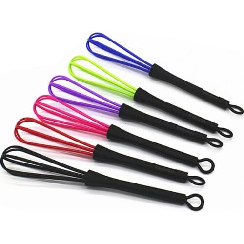 1Pcs 4 Colors Professional Salon Hairdressing Dye Cream Whisk Plastic Hair Mixer Barber Stirrer Hair Care Styling Tools