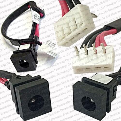 2.5mm pin Laptop DC Power Jack Socket Connector Cable Wire harness for Compal HL91 for DELL 1420R (Avec Cable) DC301004D00