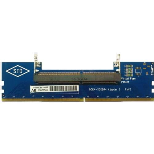 Laptop DDR4 RAM to Desktop Adapter Card, Memory Tester SO DIMM to ddr4 Converter