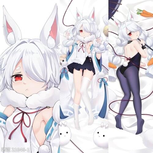 Anime Azur Lane IJN Shirayuki Dakimakura 2WAY Hugging Body Pillow Case Cosplay Japanese Game Otaku Pillow Cushion Cover CYS