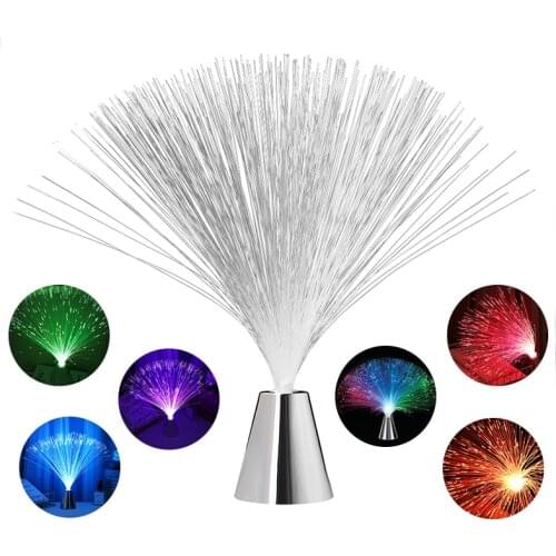 Colorful LED Optical Fiber Lantern Light Night Atmosphere Night Lamp With Battery Home Supplies Festival Atmosphere Wedding