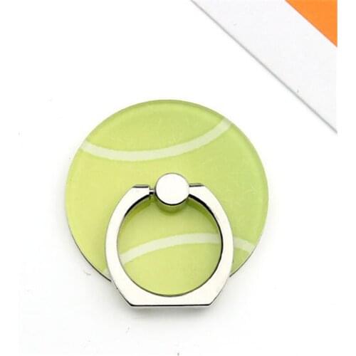 UVR Mobile Phone Stand Holder Sports Ball Finger Ring Tennis Ball Smartphone Holder Stand For iPhone Xiaomi Huawei All Phone