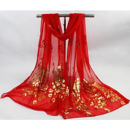 Print Cotton Hijabs Scarves For Ladies Women Scarf Lady Multi-color Peacock Flower Scarf Long Soft Wrap Shawl Stole Pashmina Lux