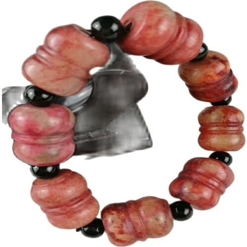 Chinese natural Jade bracelet elastic force bracelet