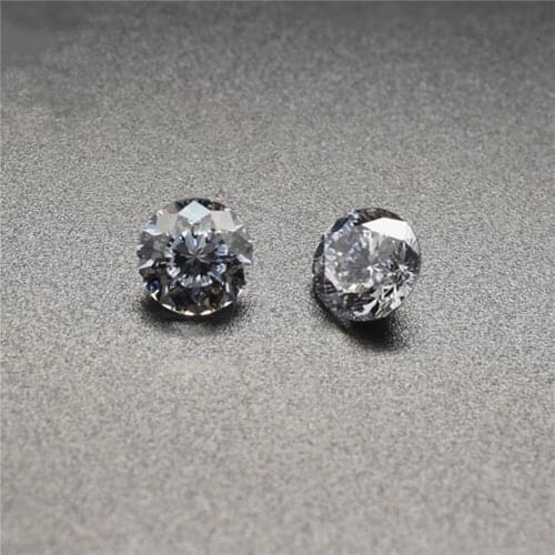 Grade AAA Cubic Zirconia Round Diamond Cut Gem Brilliant Cut Cubic Zirconia Nine Heart of A Flower Multiple Sizes to Choose GZ06