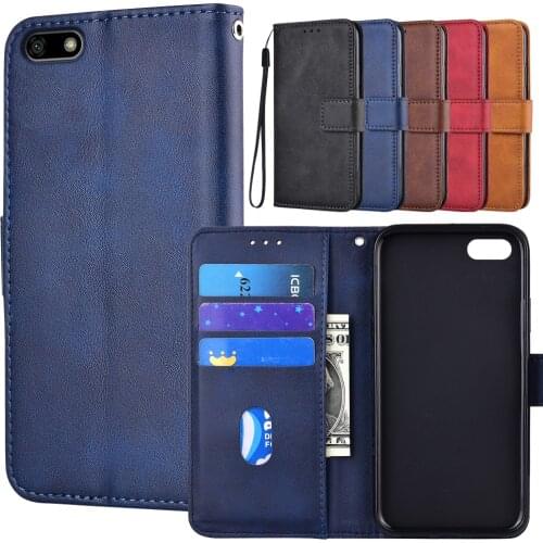 Leather Flip Wallet Case For Huawei Y5 Y6 Y7 2017 Y9 2019 2018 P40 P30 P20 Pro P10 P9 P8 Lite 2017 P Smart 2021 2019 Cover Case