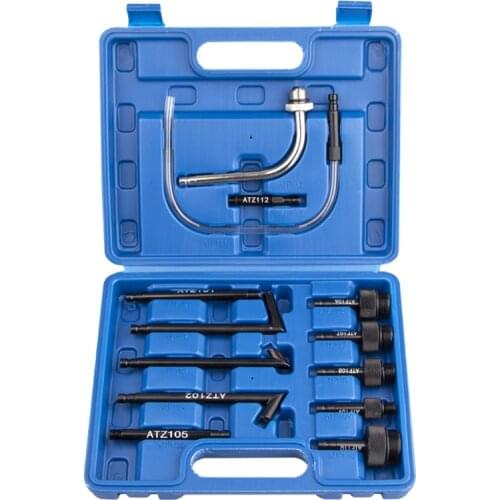 New Arrival!Transmission Oil Refilling Refill Tool Kit 13Pcs Oil Filling Adaptor Set CVT Transmission Service Adapter