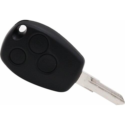 HAUSNN Flip Folding 3 Buttons Remote Car Key Case Cover Key Shell with VAC102 Blade For Renault Dacia Modus Logan Clio Espace