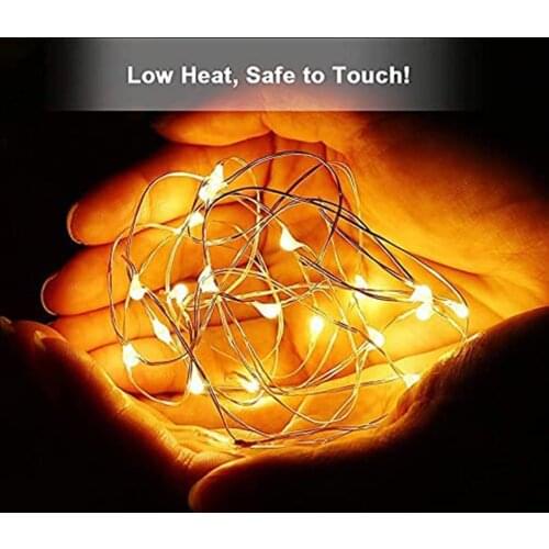 2m Led Copper Wire String Light mini fairy night light bedroom lamp Wine Bottle Cork Lights for Wedding Party Decoration